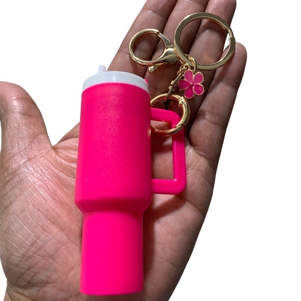 Stanley Style Fashion Inspired Tumbler Bag Charms and Chapstick Holders